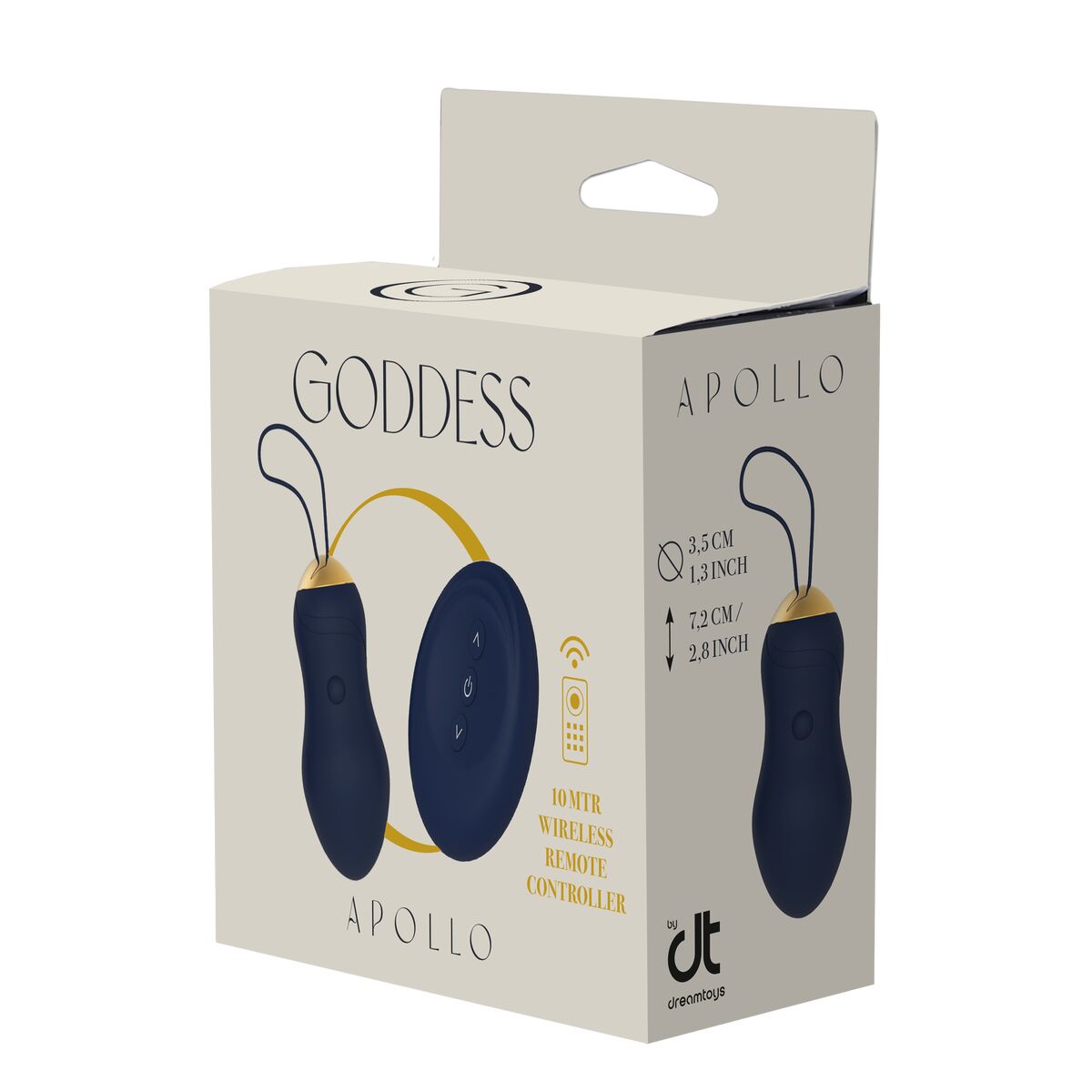 Onaniegg Dream Toys Goddess Collection Blå